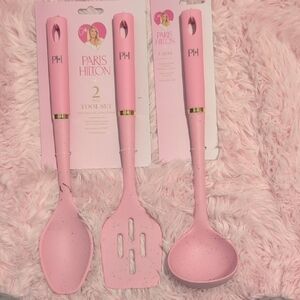 Paris Hilton Pink Cooking Utensil Trio